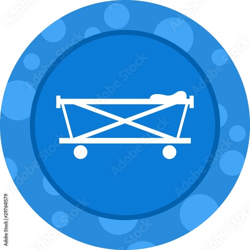 Beautiful Stretcher Vector Glyph icon