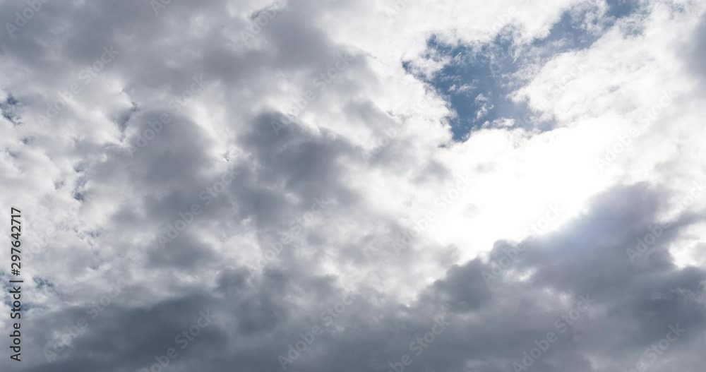 Time lapse of flying clouds nature background no birds, no flicker. Time lapse of flying clouds nature background no birds, no flicker.