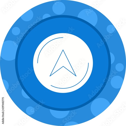Beautiful Navigation Vector Glyph icon