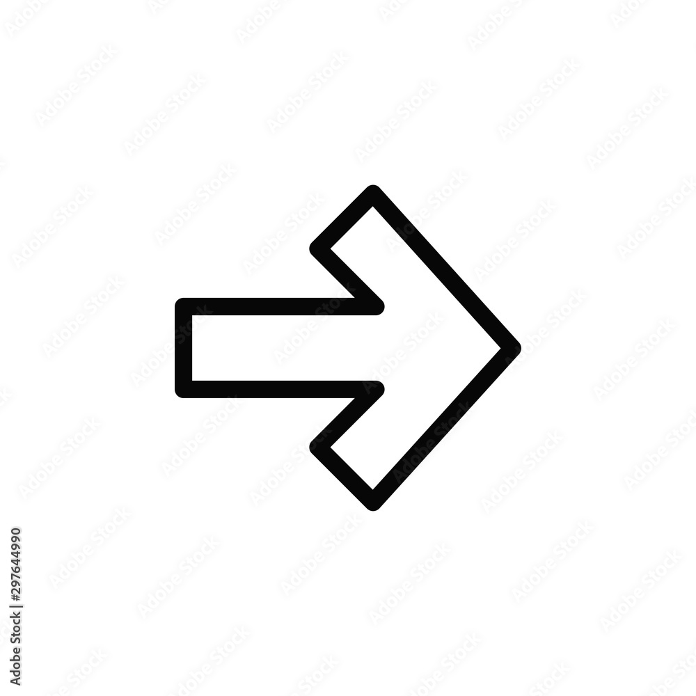 arrow icon vector trendy flat design arrow icon vector trendy flat design