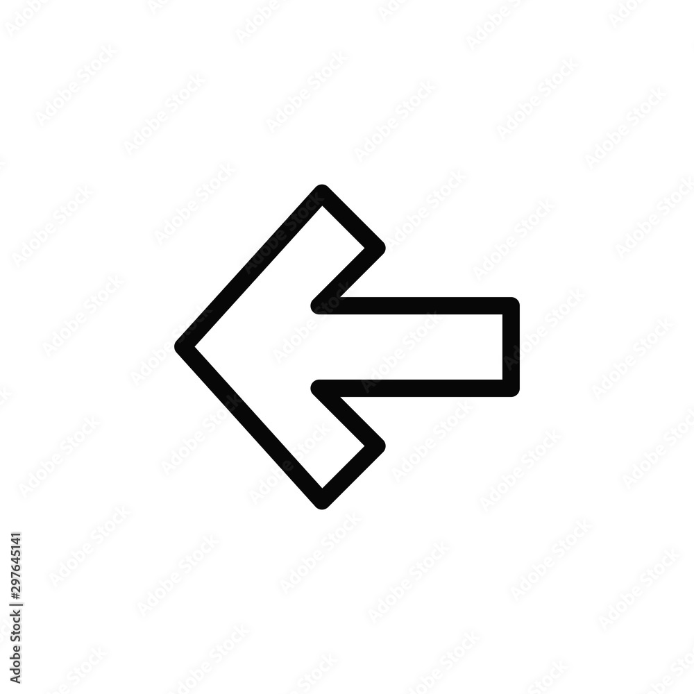 arrow icon vector trendy flat design arrow icon vector trendy flat design