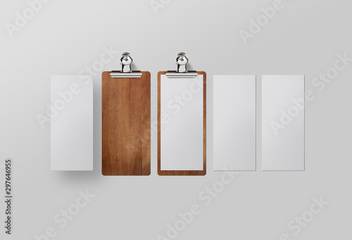  wooden clipboard set