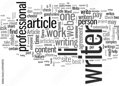 How to Locate Hire and Work With an Article Writer