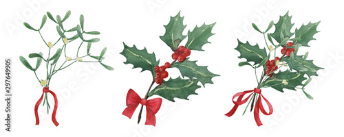 christmas traditional bouquet collection