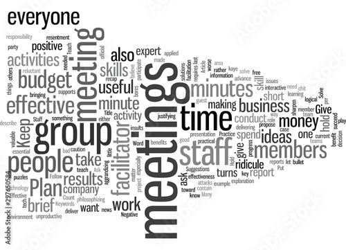 How to Hold Effective Staff Meetings