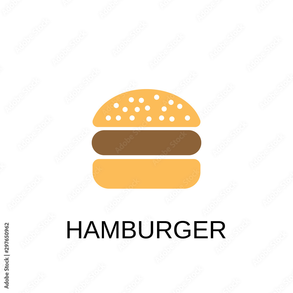 Hamburger icon. Cheeseburger symbol design. Stock - Vector illustration can be used for web. Hamburger icon. Cheeseburger symbol design. Stock - Vector illustration can be used for web.