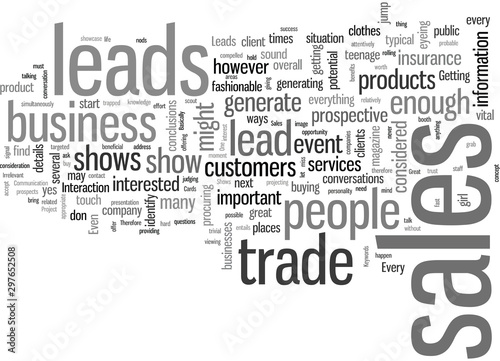 How To Get Sales Leads At Trade Shows