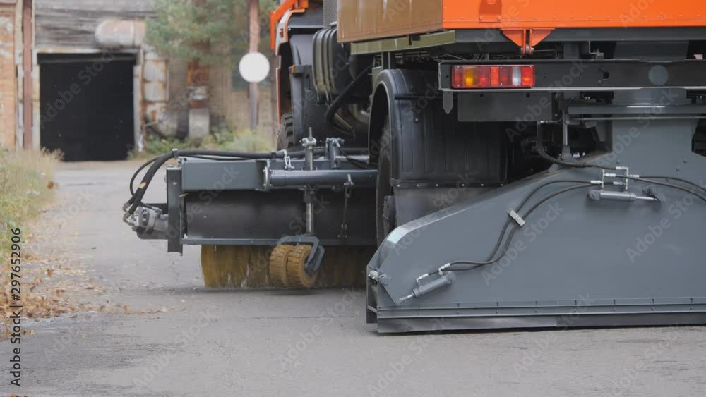 Equipment for cleaning streets and road surfaces. Equipment for cleaning streets and road surfaces.