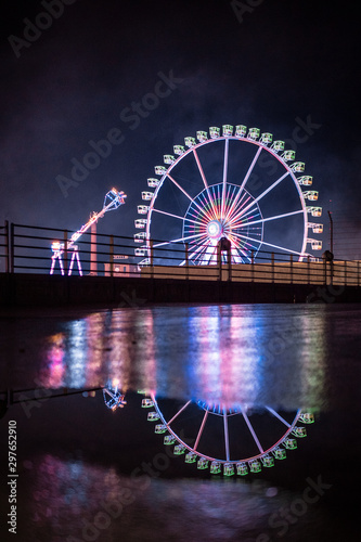 bridge at night