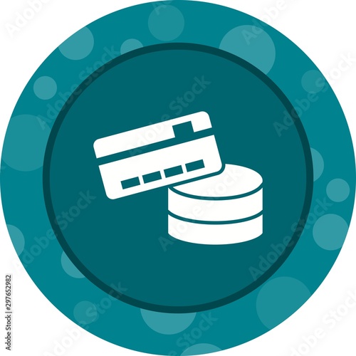 Beautiful Payment method Vector Glyph icon