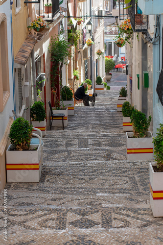 Fototapeta Naklejka Na Ścianę i Meble -  Vieille ville de Calpe