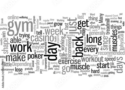 How to get back in shape