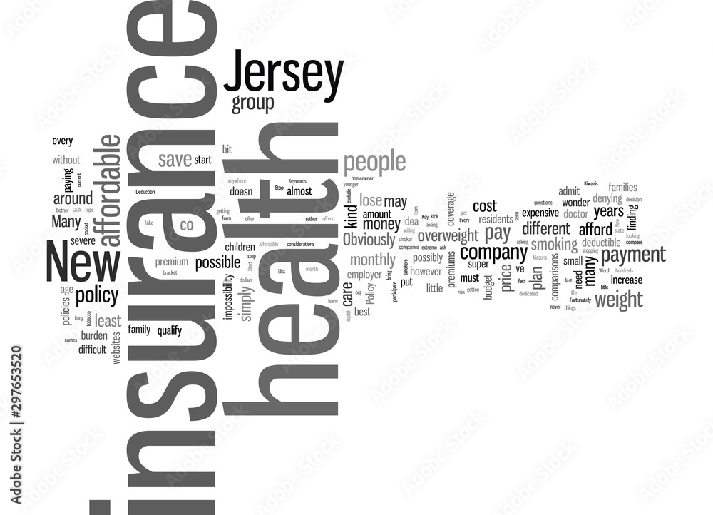 How To Get Affordable Health Insurance In New Jersey