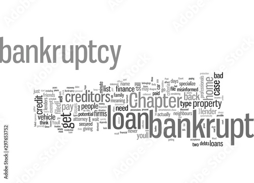 How To Get A Loan Post Bankruptcy photo