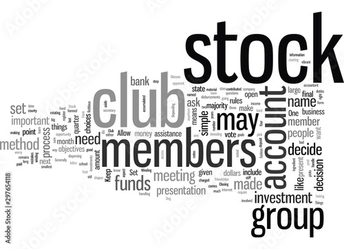 How To Form Stock Club