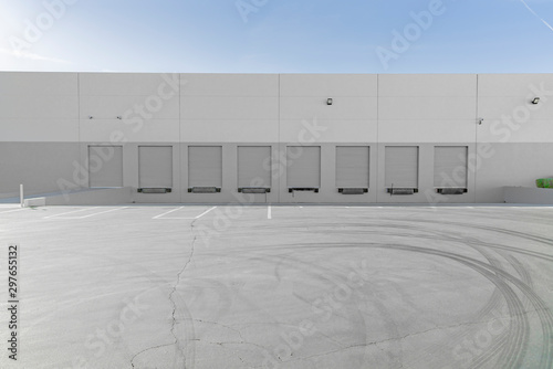 Warehouse loading area