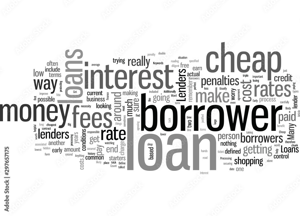 How To Define Cheap Loans And How You Can Get One Today