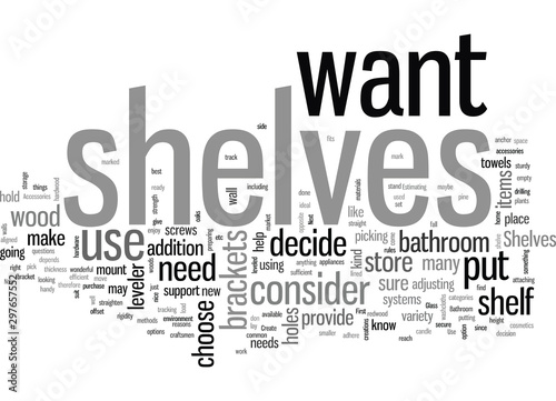 How to Create Shelves for Bathroom Accessories