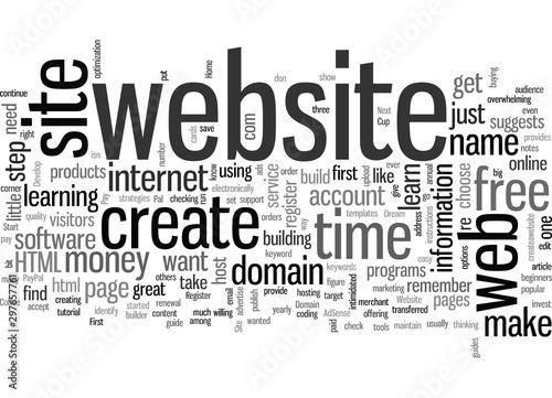how to create a website
