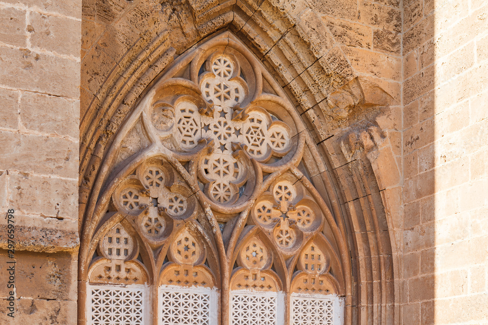 Lala Mustafa Pasa Mosque, North Cyprus, former cathedral Lala Mustafa Pasa Mosque, North Cyprus, former cathedral