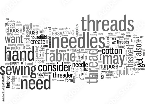 How to Choose Craft Threads