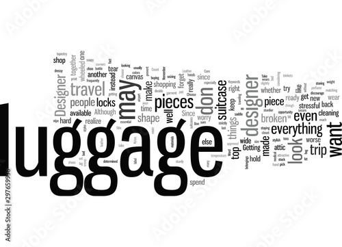 How To Choose And Care For Designer Luggage
