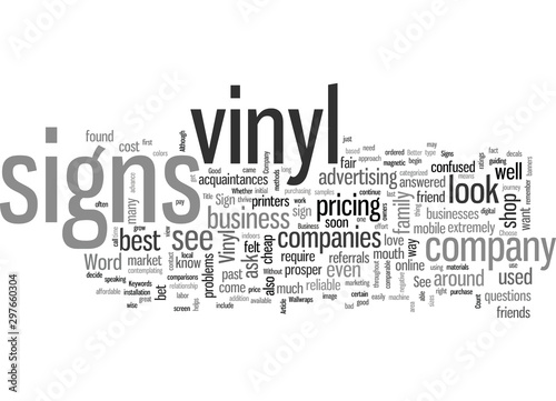 How To Choose A Good Vinyl Sign Company