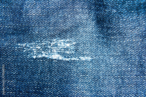 Denim jeans texture or denim jeans backgroun / Old grunge vintage denim jeans.