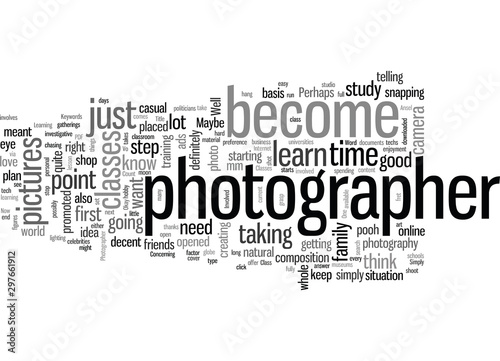 How To Become A Photographer