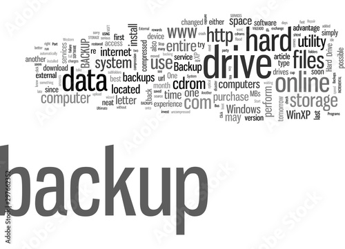 How To Backup Your Hard Drive