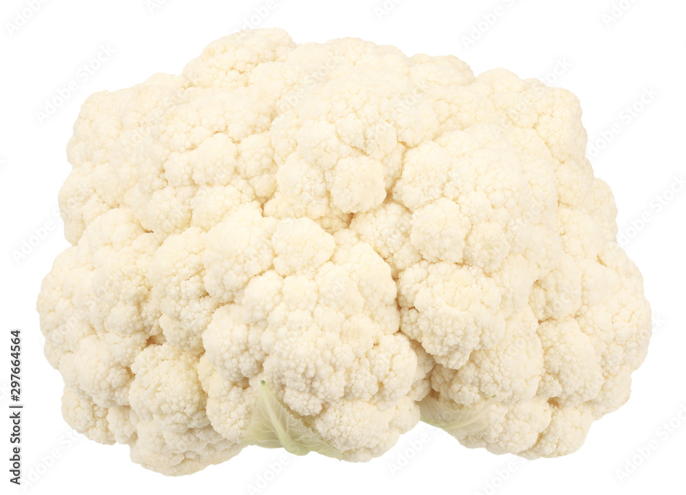 Cauliflower isolated on a white background. Food Cauliflower isolated on a white background. Food