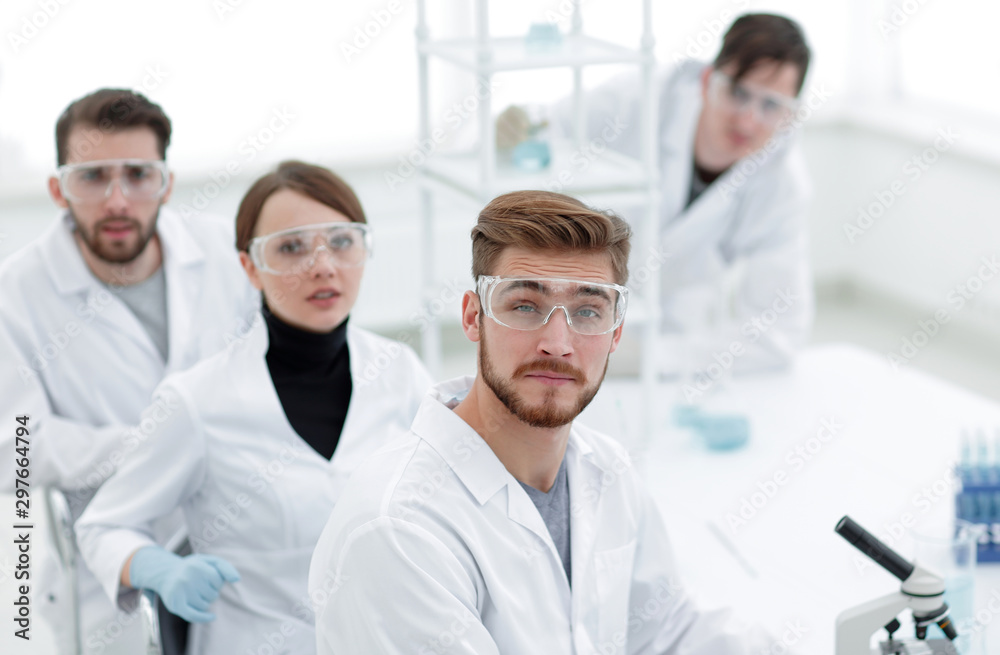 promising young scientists in the laboratory promising young scientists in the laboratory