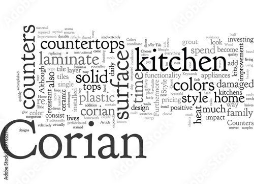 Home Improvement Why Choose Corian Style Counters