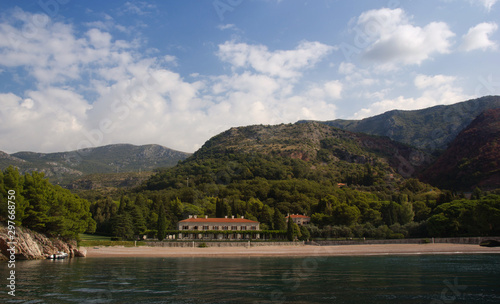 Beautiful seascape. The coast of Montenegro. © julsop