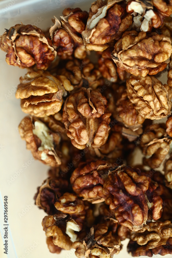 peeled whole kernels of walnuts harvest peeled whole kernels of walnuts harvest