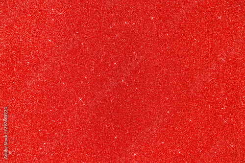 Glitter glow Shiny festive red background texture