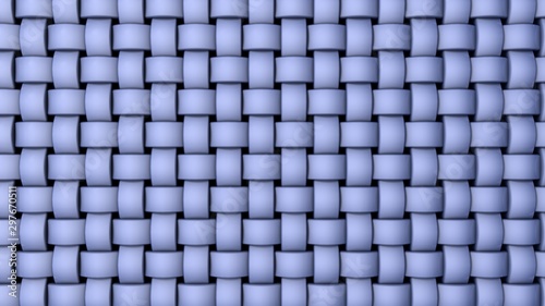 Fototapeta Naklejka Na Ścianę i Meble -  Light blue metallic technology background, 3d render illustration