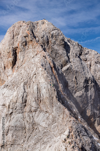 Last part of trail to Triglav peak