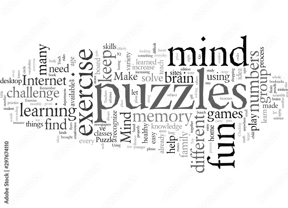 Exercise the Brain in Mind Puzzles Exercise the Brain in Mind Puzzles