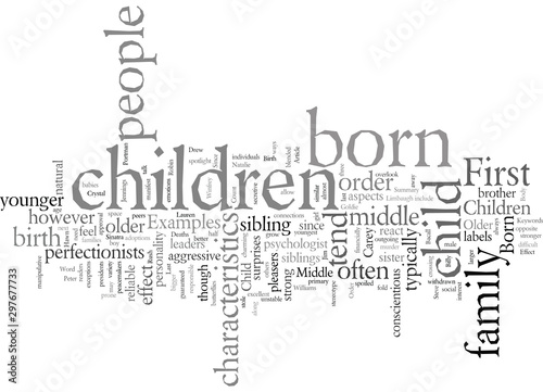Effect Of Birth Order On Children