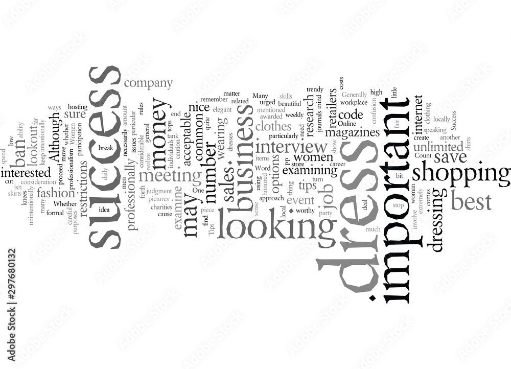Dress for Success Tips for Women