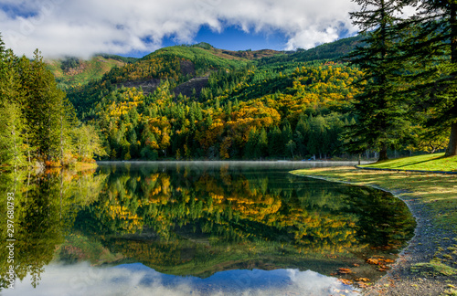 mountain lake reflection © Scott Bufkin