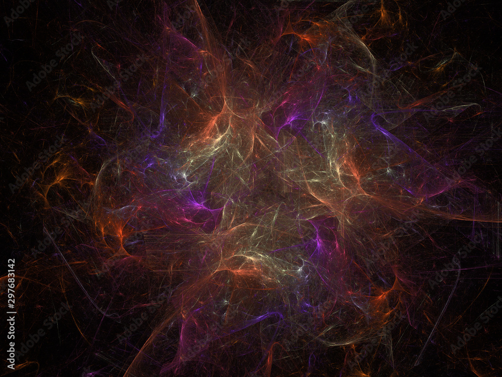 Obraz premium Imaginatory fractal background Image