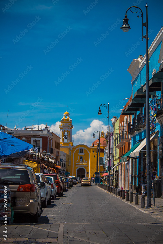 Fototapeta meksykańska ulica