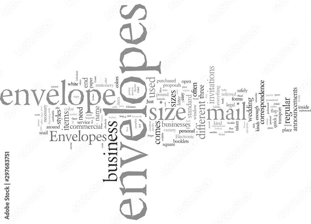 Do We Need Envelopes Do We Need Envelopes