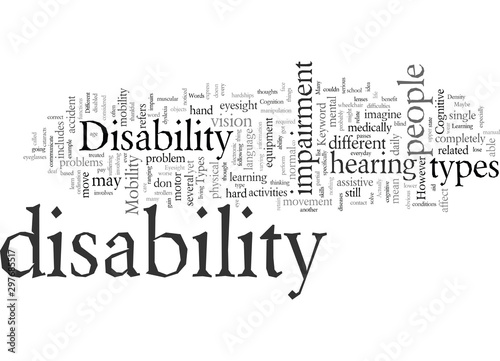 Different Disability Types