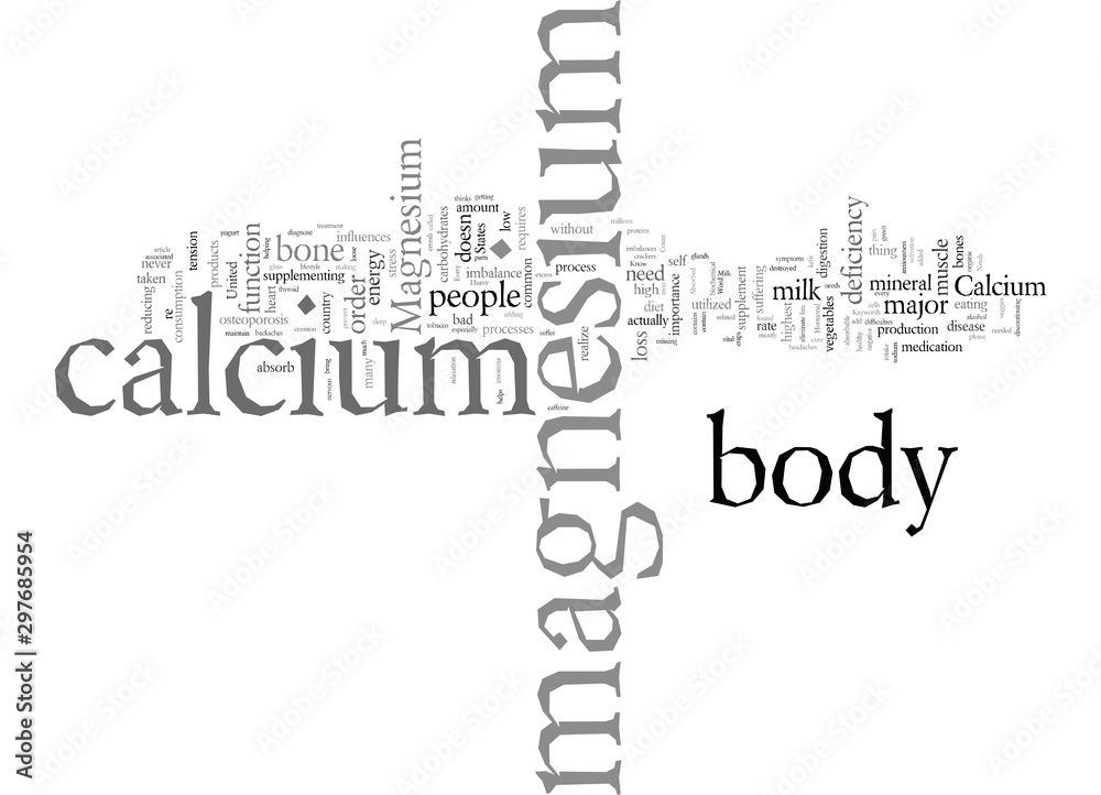 Did You Know Calcium Needs Magnesium To Be Absorbed Did You Know Calcium Needs Magnesium To Be Absorbed