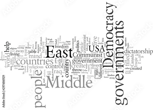 democracy can work in the middle east