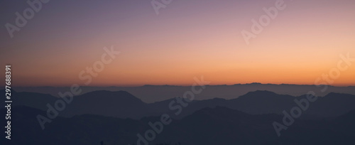 MOUNTAIN LAIRS WITH BEAUTIFUL ORANGE SKY WHEN I TOOK THIS PHOTOGRAPH IT WAS SUNRISE TIME