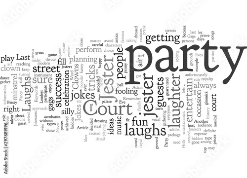Court Jester Party Jokes He Who Laughs Last